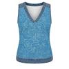 Damen Lässige Patchwork Mode Print Weste