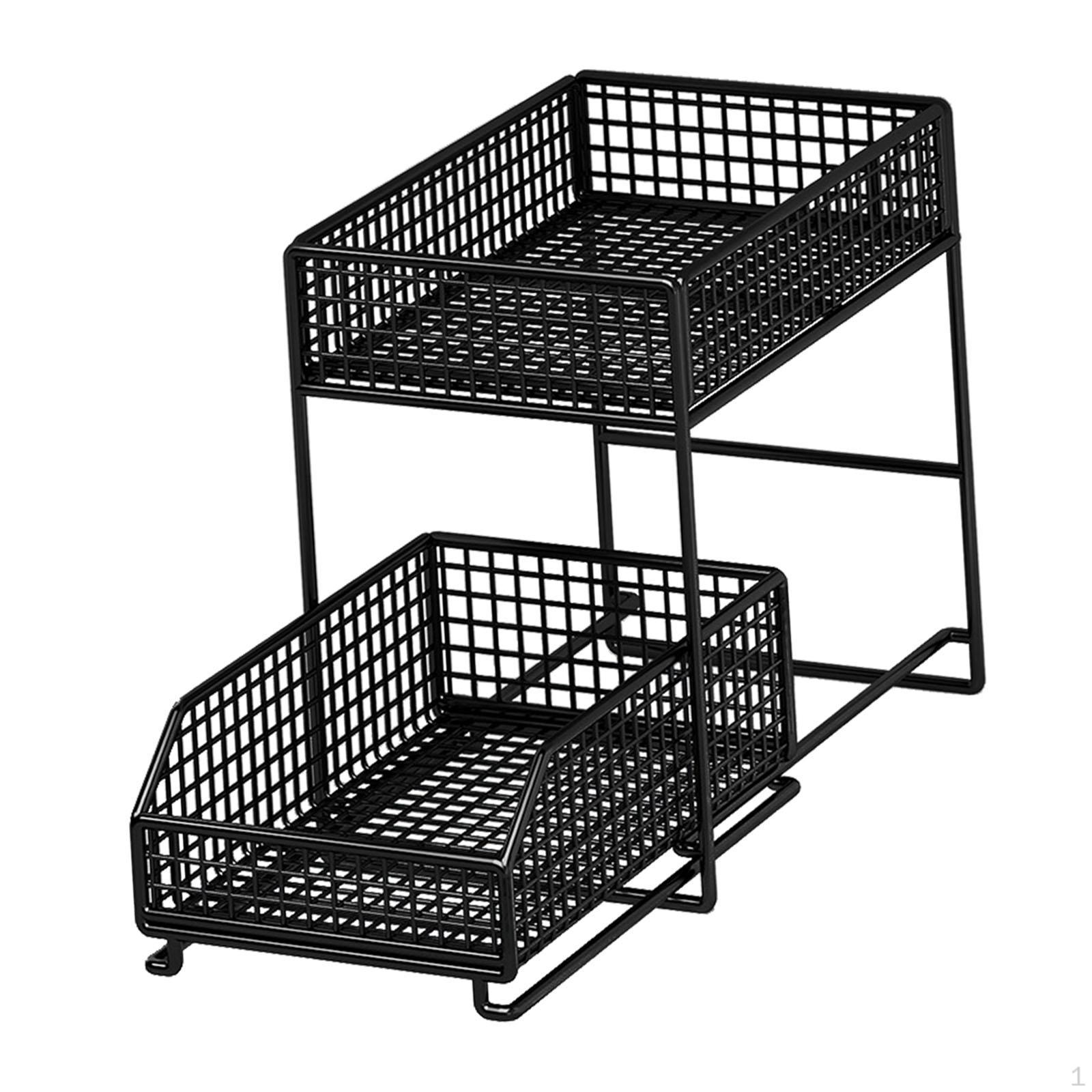 

Многоуровневый шкаф-органайзер для хранения вещей на кухне и в ванной комнате M