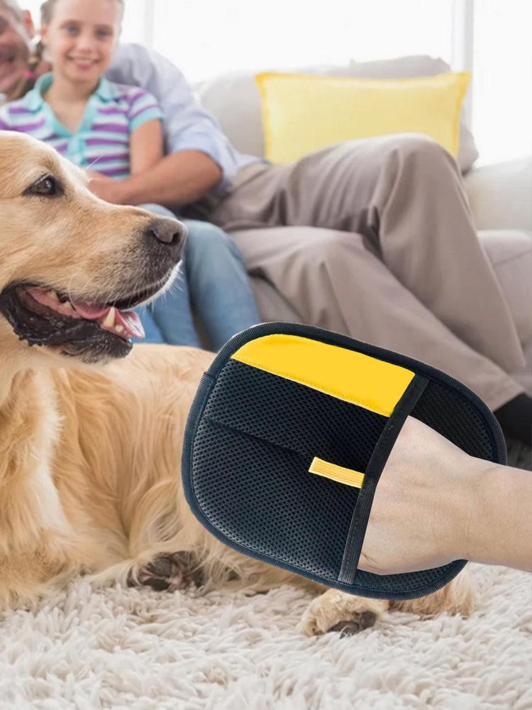 Tier Entfilzungshandschuhe Katze Hund Haarreinigung Kätzchen Pflegehandschuhe Multifunktionale Tierreinigung Multifunktioneller Schönheitshandschuh