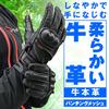 Daytona Motorcycle Gloves Spring/Summer/Autumn Genuine Leather (Cowhide) Hard Protector Smartphone Compatible Cow Leather Punching Mesh Protector Glov