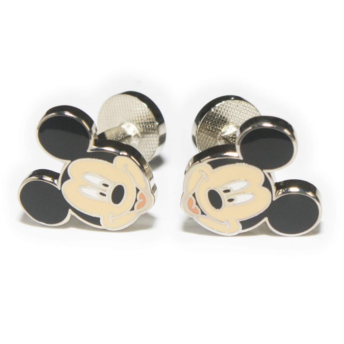 

Запонки Kamakura Cufflinks Studio Усміхнений Міккі Маус cf1581 білий