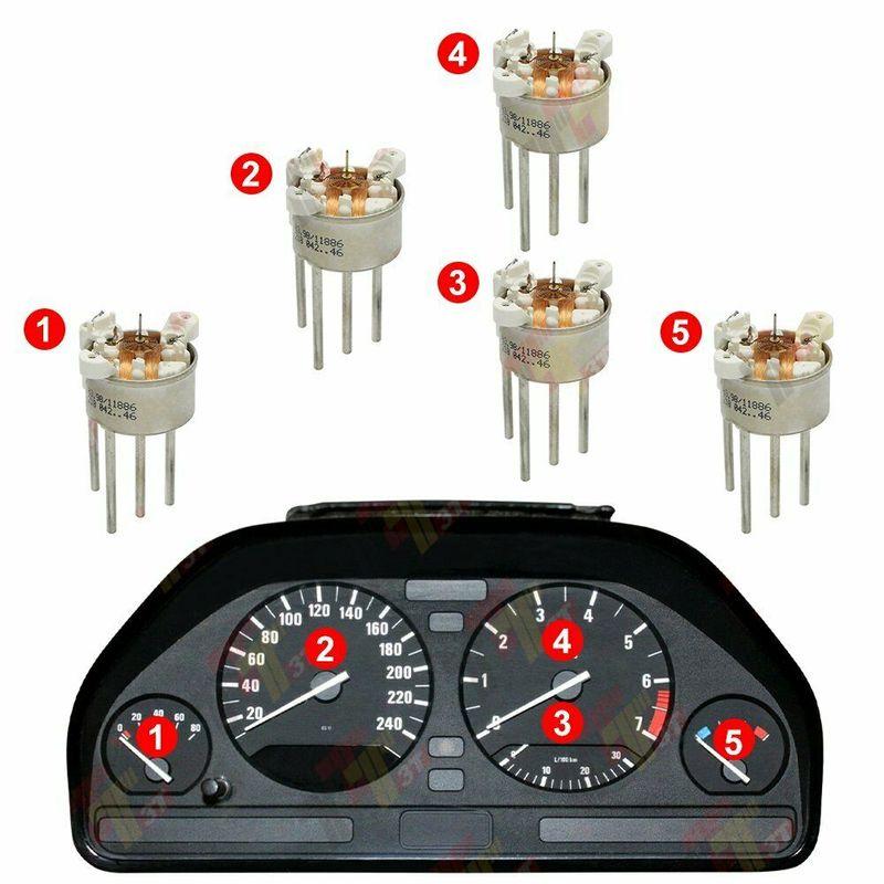 Stepper motor for BMW 5 Series 520i 525i E34 Instrument cluster 11886 Type 1