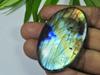 27X57X5MM Multi Fire Labradorite Oval Cabochon Loose Natural Gemstone 155Cts SK-4006
