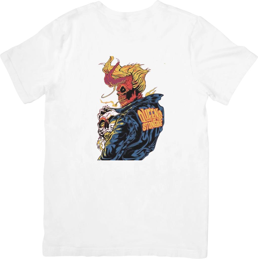 Queens of the Stone Age Music Suitable for Men & Women Quality Cotton T-Shirt