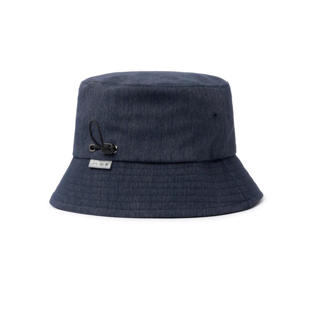 BROMPTON LONDON Denim Bucket Hat - Navy (P255Aha104)