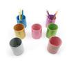 Ready to Ship Hot Sale Pencil Holders for Magazines Journal Makeup Brush Organizer PU Leather Pen Holders