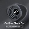 For Tesla Model 3 Y S X Car Door Shock Pad Anti-collision Closing Anti-shock Protection Soundproof Silent Trunk Buffer Gasket
