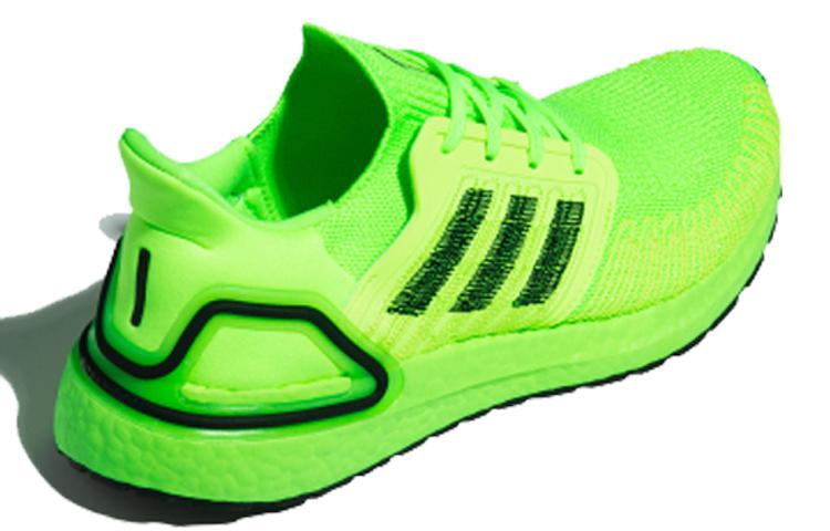 Adidas Ultra Boost 20 'Solar Green Black' FY3455