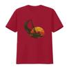Retro Sailing T Shirt Vintage Captain Sunset Ocean Design Unisexs Vintage Casual Graphic Unisex Streetwear Comfortable