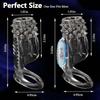 Penis CockRing Vibrator for Men Ejaculation Delay Penis Vibrating Sleeve G Spot Clit Stimulation Sex Toys for Couple