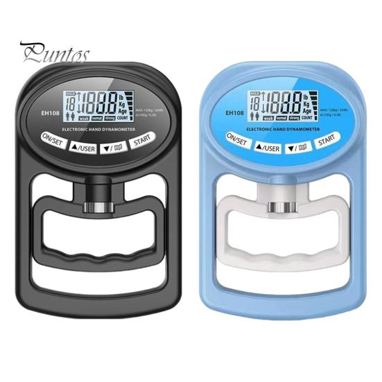 Electric Grip Strength Tester LED Display Hand Grip Dynamometer Adjustable Gripper Trainer Handheld Grip Measurement Meter Hand Grip Power