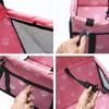 Pet Supplies Car Mounted Pet Foldable Car Bag Rear Passenger Seat All-season Car Cat and Dog Mat Nest Fabric Material