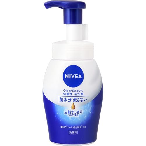 

Nivea Clear Beauty Weakly Acidic Foam Face Refreshing Body 150ml Face Wash, Sebum, [Foam Wash]