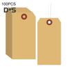 100Pcs Blanks Shipping Tags with Wire Hang Tags Food Clothing Wine Labels for Labeling Inventory Crafts