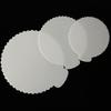 Set of 5 Nonslip Plastic Cake Stands with Textured Bottom ABS Texture for Firm Cake Positioning During Parties and Event