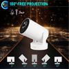 HY300Ultra LED Projector Smart Home Theater Mirror Screen Built In Speaker Mini Portable Projector