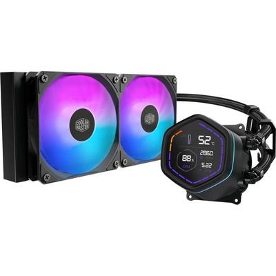 Cooler Master MasterLiquid Core Nex Digital 240 Black ARGB - MLX-D24M-A18PA-RD - Watercooling - Fan Ø 120 Mm