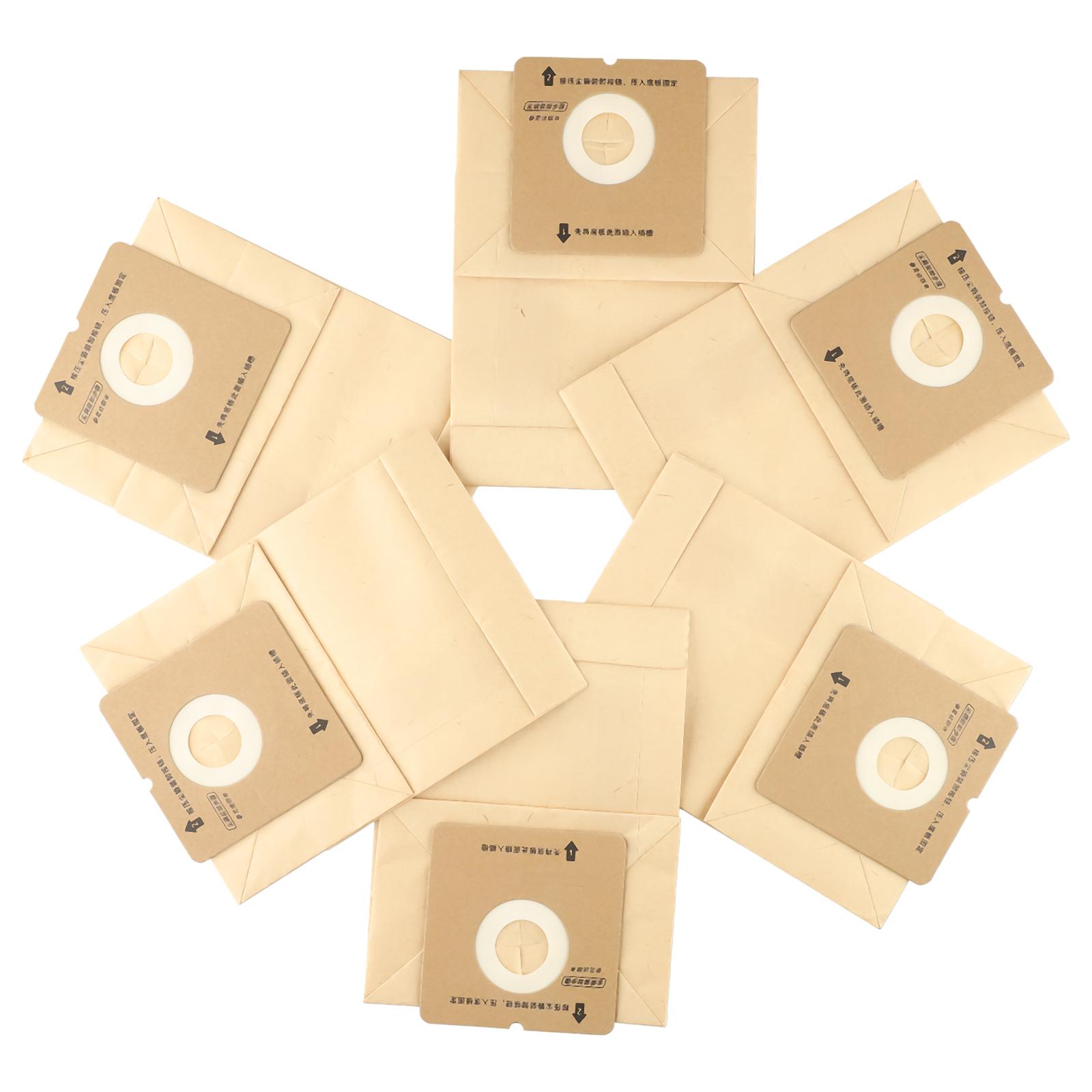 

6 шт. пылесборников для пылесоса, сменные бумажные мешки ZR0049/ZR0007, новые