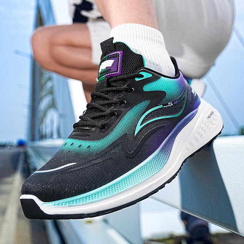 Fashion Men's Basketball Shoes Cushioned Breathable Sneakers Train Athletes Gym Sports Shoes Casual Non-Slip Footwear Fashion Sneakers