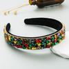 Kingcome New Fashion Personality Rhinestone Headbands Ins Style Versatile Baroque Full Diamond Headband Hair Accessories