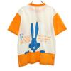 unused Bugs Bunny Short sleeve ringer T-shirt F white Tagged Men's Used