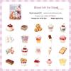 Soft Painting Retro Sticker Pack: Healing Style Journaling & DIY Children's Stickers