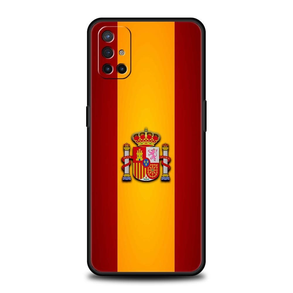 Spain flag Phone Case For OnePlus 15 13 12 11 10 9 8 15T 13T 10T 7T Pro 13R 12R 9RT 8T Nord 4 N10 2T CE 2 3 5G Cover
