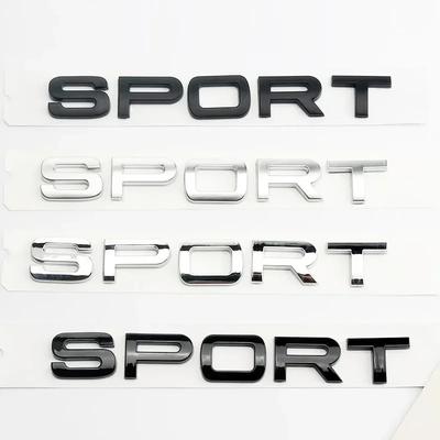 1 ks 3D ABS SPORT Nápis Znak Zadní Víko Zavazadlového Prostoru Samolepka pro Rover Discovery Evoque L494 L320 Auto Stylingové Doplňky