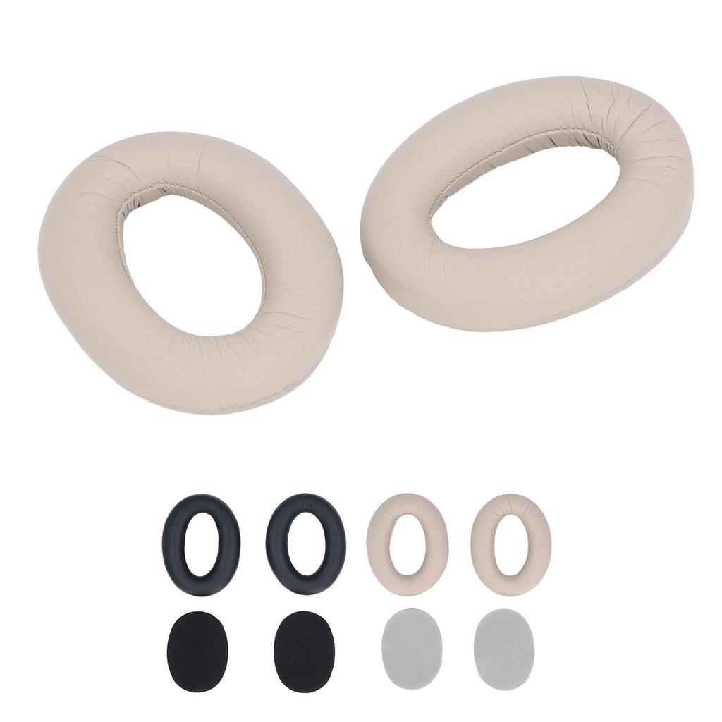 Replacement Earpads High Density Foam Protein Leather Ear Cushions Noise Isolation for WH-1000XM2 fo