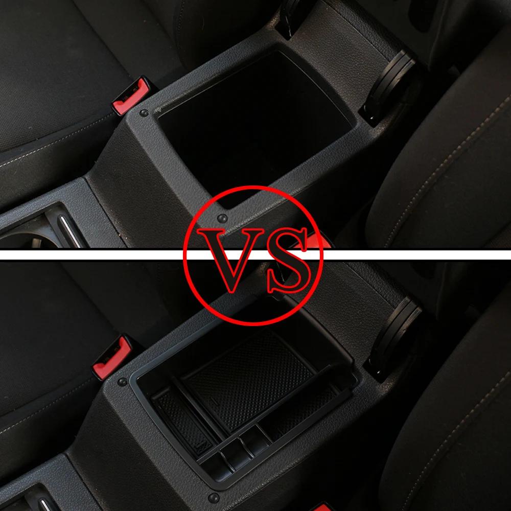 Für Volkswagen VW Golf 7 Mk7 VII 5G GT I R 2013 - 2019 Armlehnen-Aufbewahrungsbox Ablage Organizer Staufach Innenraumzubehör