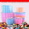 Extra Large 30-Grid Transparent Detachable Storage Box for Building Block Toys - Multi-Layer Organizer