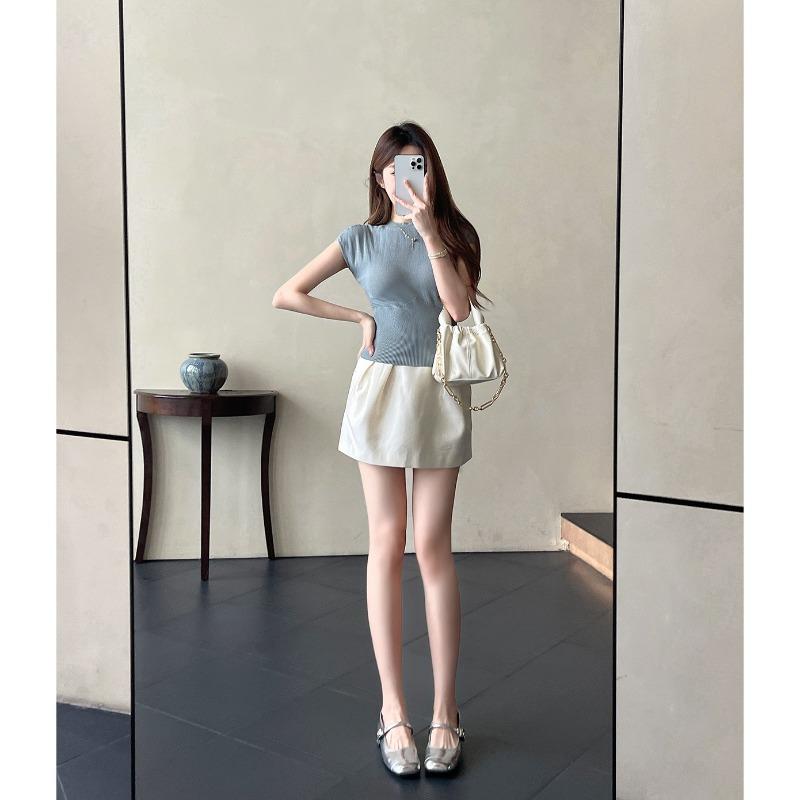 Genuine Leather Silver Light Mouth with Flat Bottom Inner Height Increase Mary Jane Single Shoes Women's Small Leather Shoes