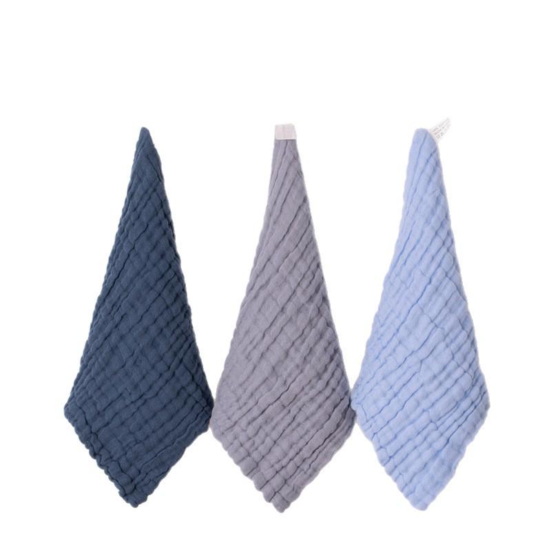 Six-Layer Gauze Newborn Baby Washcloth 30x30 Cm - Class A Drool Towel