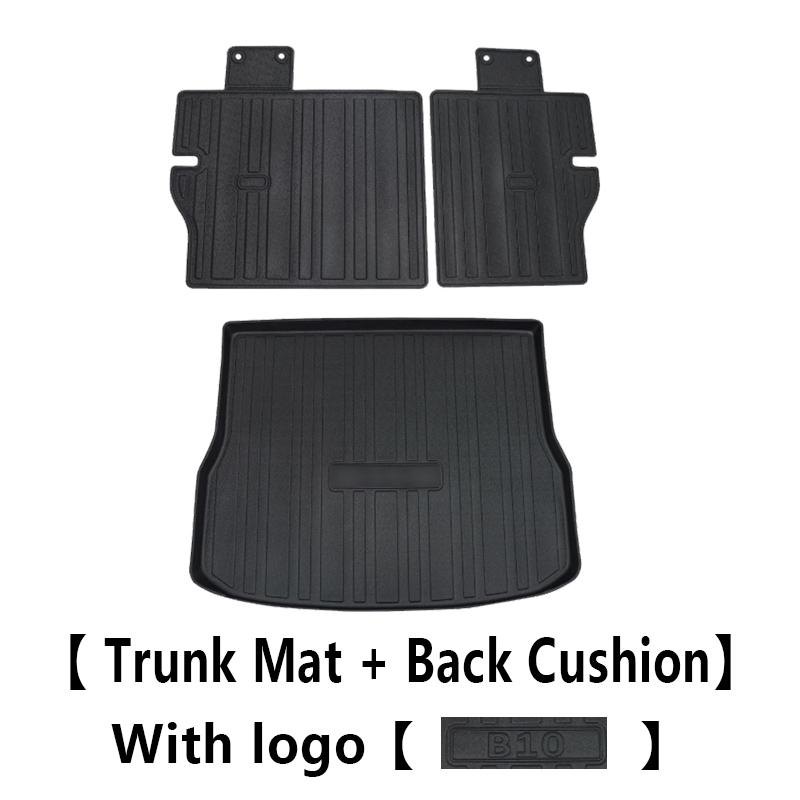TPE Car Trunk Mat For Leapmotor B10 Accessories 2025 2026 2027 Waterproof Rubber Anti-Kick Trunk Pad Cargo Liner Car Carpet Mats
