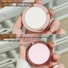 Huatang Double-Layer Matte Highlight & Pore-Refining Loose Powder - Natural Face Brightening, Long-Lasting, Non-Caking