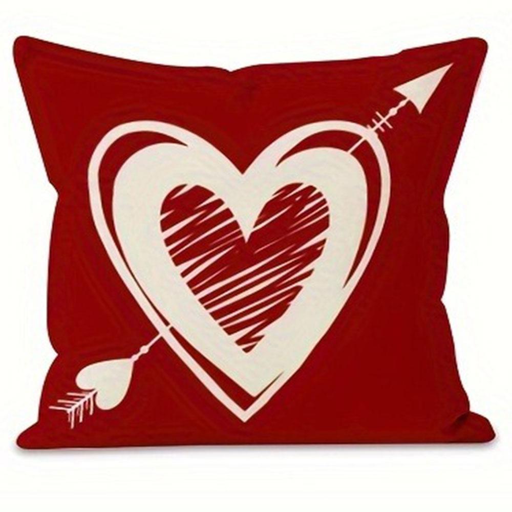 Romantic Expectations On Pillowcases Cover Bedroom Sofa Decoration Polyester Cushion Cover with Zipper