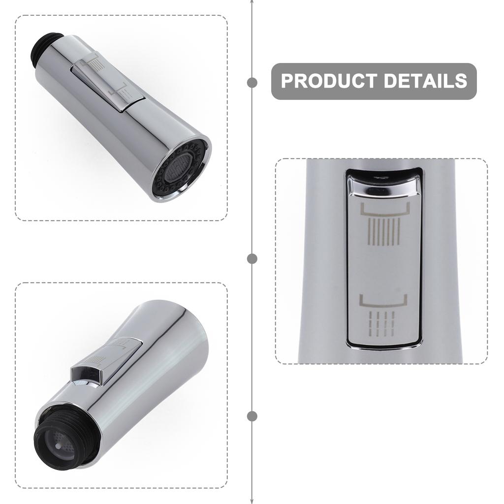 1pc Faucet Shower Head Kitchen Tap Faucet Pull Out Shower Head Water Spray Head Sprinkler Mixer Aerator Bathroom Products