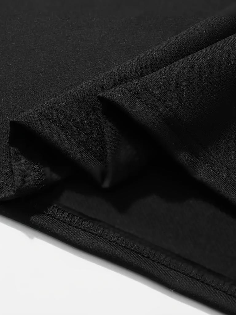 European sizes Men's Patriotic Deer Print T-Shirt, Crew Neck Short Sleeve Regular Fit, Casual Style