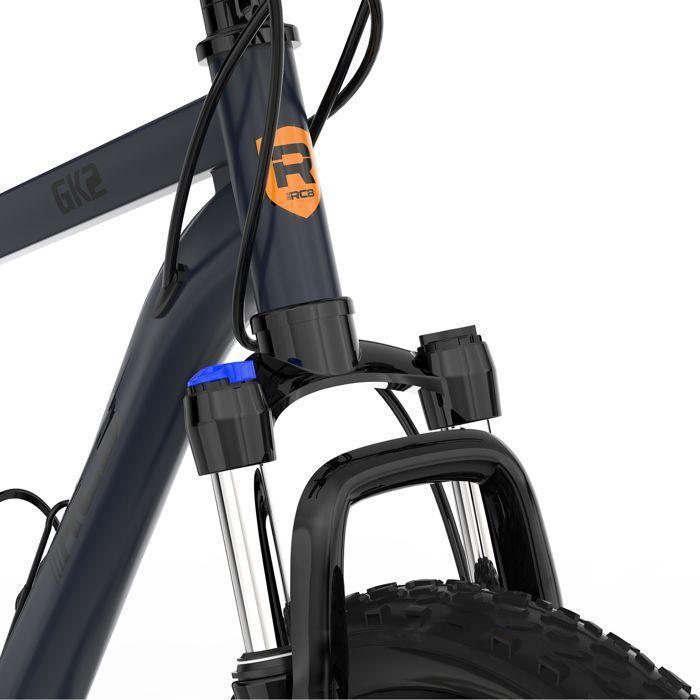 RCB GK2 VTT 26" aluminium, 21 vitesses, freins à disque, suspension avant – Vélo tout terrain Noir