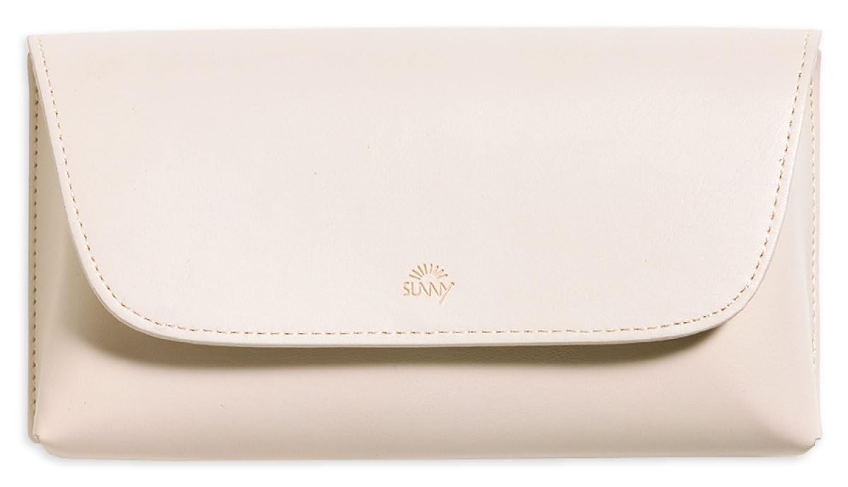 

[Iroha Publishing] Iroha Publishing Pencil Case, SUNNY FLAT PEN POUCH LSPL-03, Amber White