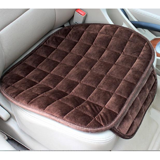 Winter Car Seat Cover Car Front/Rear/Full Set Seat Cushion Non-slip Short Plush Chair Auto Seat Cushion Protector Mat