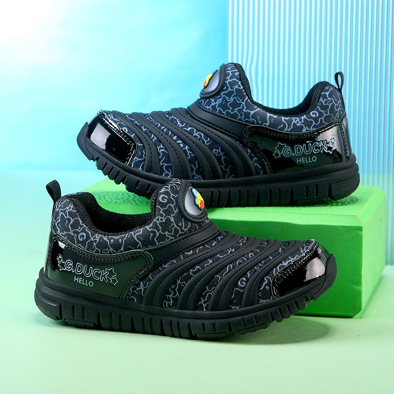 Classmate caterpillar children's shoes 2025 autumn new mesh boys sports shoes little girl baby shoes 2025