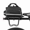 Lixada Waterproof  Rear Seat Bag Cycle Bike Trunk Bag Bike Pannier Bag Shoulder Bag with Rain Cover  Rear Seat Bag