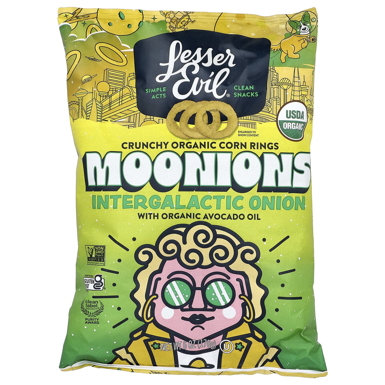 

LesserEvil, Луковый месяц, Итергалактический лук, 170г (6 унций)