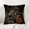 Club Logo G-Galatasarays Pillow Case Natural Linen Organic Fabric Double-Sided Printing Breathable Perfect For Home Decor