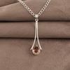 Peach Tourmaline Gemstone 925 Sterling Silver Handmade Jewelry Designer Pendant 1.79" For Mother PP-69-18