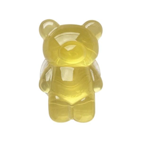 

Home Premium Transparent Bear Jelly Hard Cell Phone GripTok, Yellow, 1 pc.
