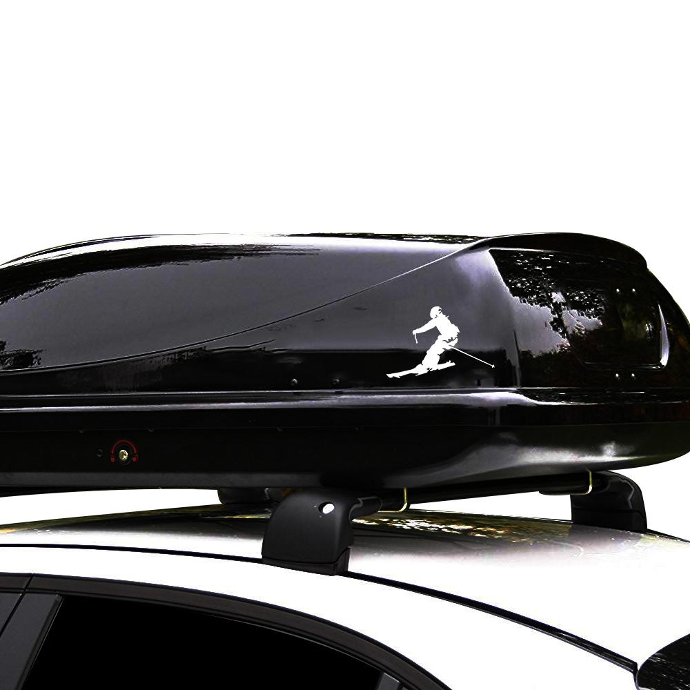 1PC Skiing Car Stickers Suitcase Refrigerator Wall Stickers Laptop Toilet Stickers