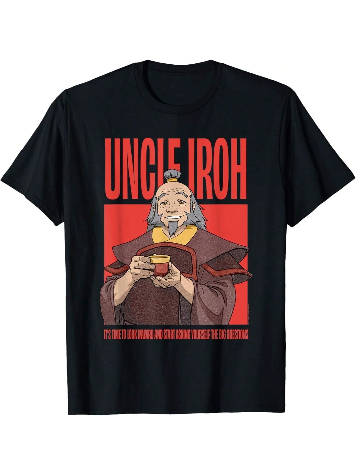Uncle Iroh Look Inward Anime T-Shirt S разноцветный