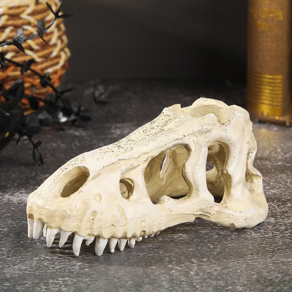 Kreative 3D-Schädel-Reptilienhöhle Ausgeschnittenes Reptilien-Kletterunterschlupf Aquarien-Enthusiasten